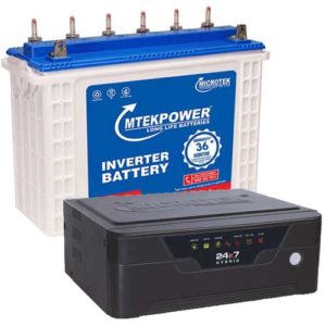 Microtek inverter with Microtek Battery